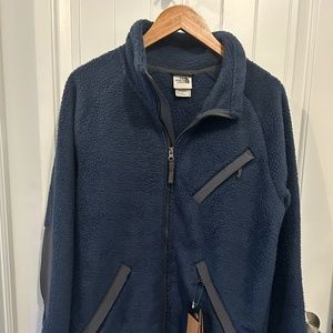 Mens North Face Fleece Full Zip Jacket